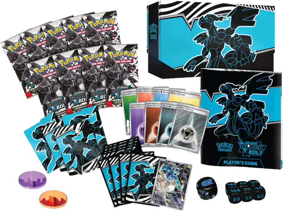 Pokemon Trading Card Game: Scarlet & Violet Black Bolt Elite Trainer Box