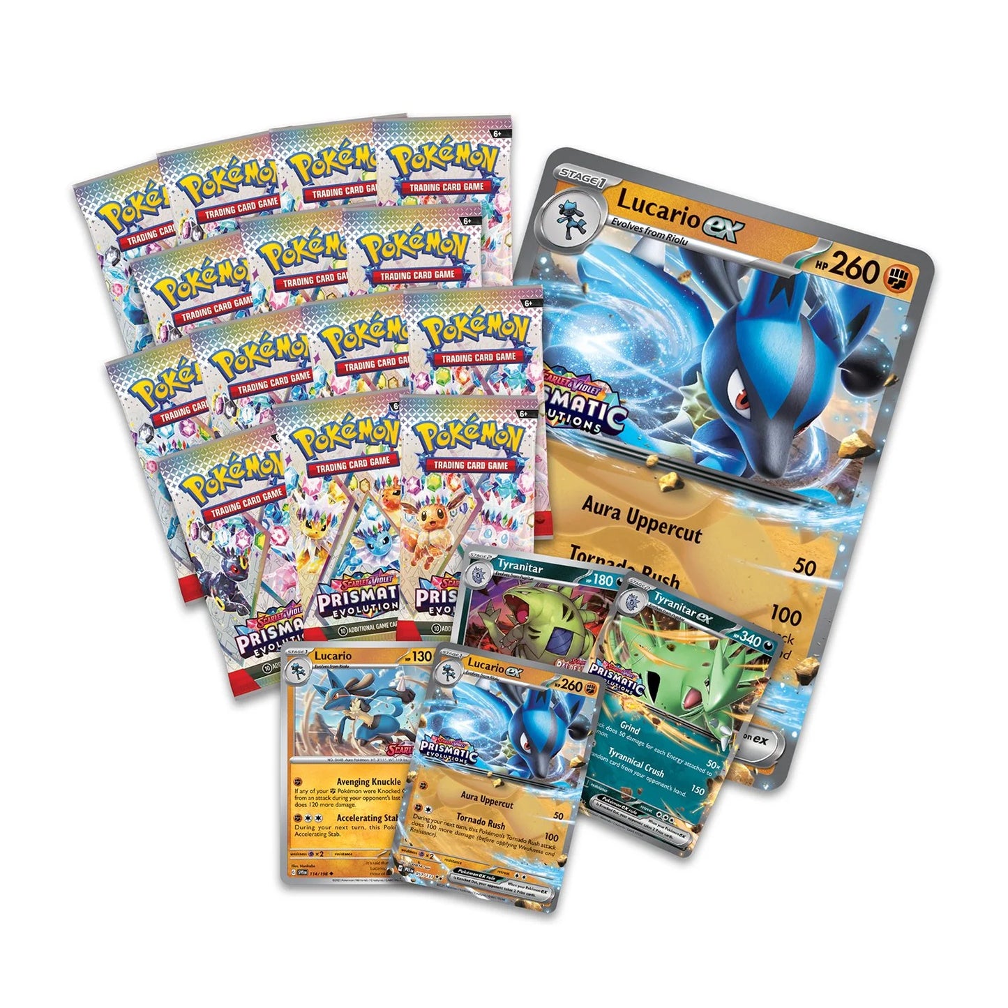 Pokemon Lucario Ex & Tyranitar Ex Premium Collection