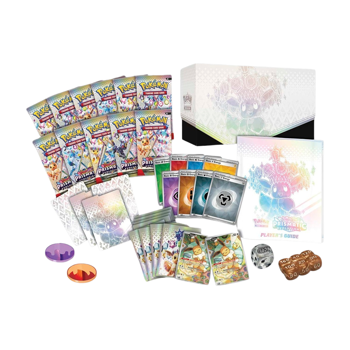 Pokemon Trading Card Game: Scarlet & Violet Prismatic Evolutions Elite Trainer Box (Pokemon Center Exclusive)