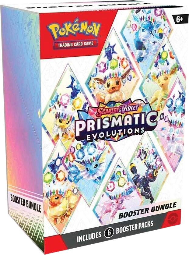 Pokemon Trading Card Game: Scarlet & Violet Prismatic Evolutions Booster Bundle