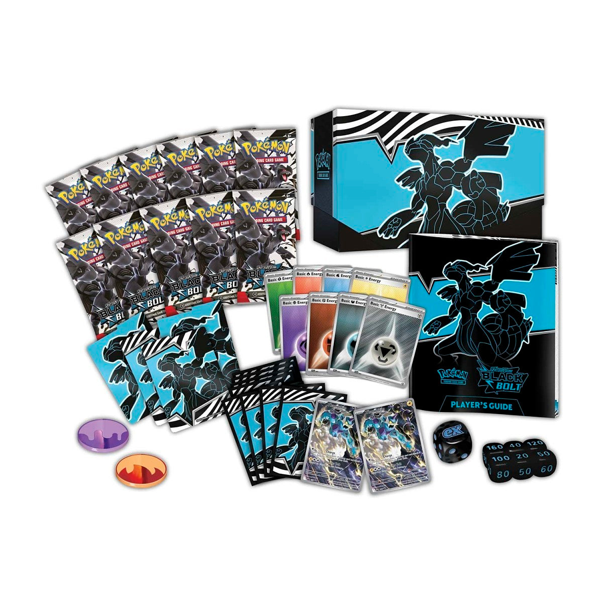 Pokemon Trading Card Game: Scarlet & Violet Black Bolt Elite Trainer Box (Pokemon Center Exclusive)