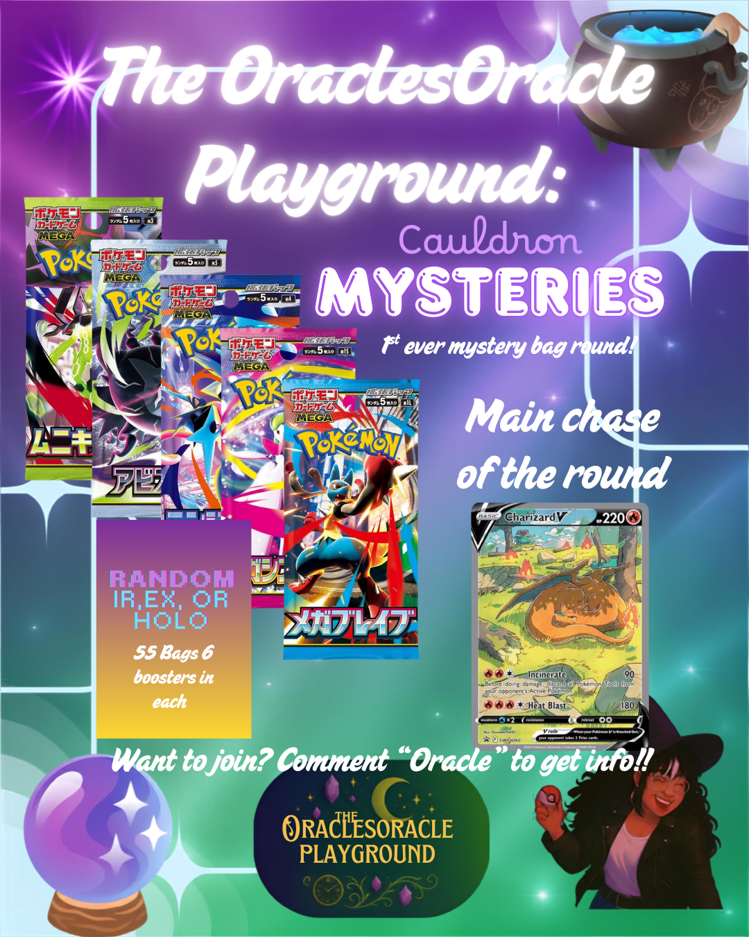 Cauldron Mysteries Bag Round!