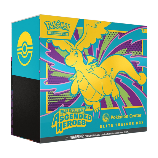 Pokemon Trading Card Game: Mega Evolutions Ascended Heroes Elite Trainer Box (Pokemon Center Exclusive)