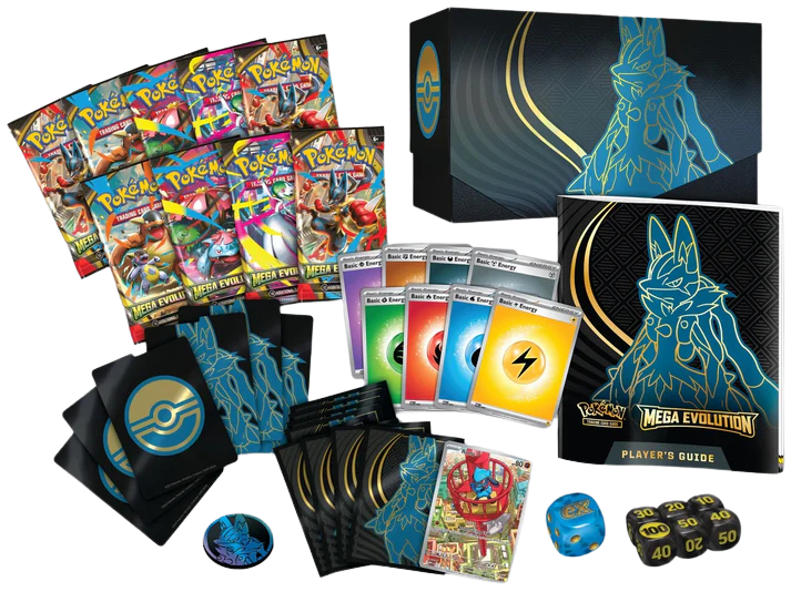 Pokemon Trading Card Game: Mega Evolutions Elite Trainer Box