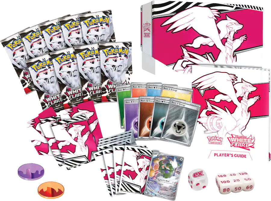 Pokemon Trading Card Game: Scarlet & Violet White Flare Elite Trainer Box