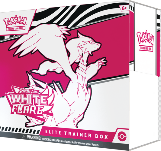Pokemon Trading Card Game: Scarlet & Violet White Flare Elite Trainer Box